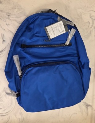 New! Tumi 'Cora' Womens Backpack Blue Nylon 14'' 04843758DBLO MSRP $325