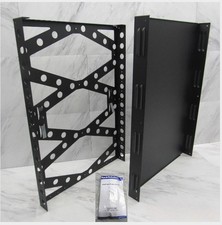 NEW 19" 1U Server Rack Mount Shelf for Home Office Wall Desk Table w/ Hardware
