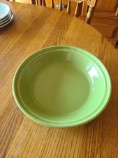 Chantal Deep Dish 11" Pie Plate Lime Green NICE