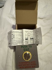 ESP A1EXIT Flush Push to Exit Release Button 1NO 1NC