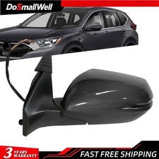 For Honda Cr-v 2017-22 Left Lh Driver Side 9-wire W Blind Spot Side Mirror