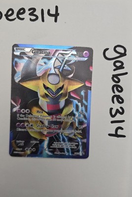 Pokémon Giratina Team Plasma BW74 Black & White Full Art Promo Holo Card Eng