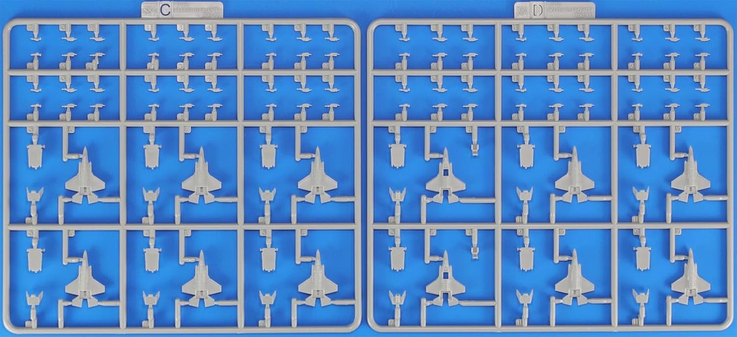 PIT-ROAD 1/700 SKY WAVE SERIES MDERN U.S. AIRCRAFT SET 4 (S84)