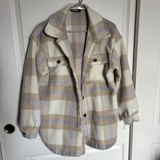 Flannel Jacket Woman s Medium