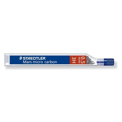 STAEDTLER Druckbleistift Minen ''Mars micro carbon'' 0,5 mm Härtegrad: 3H 12 Minen