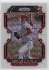 2022 Panini Prizm Tier III White Wave Prizm Cooper Criswell #234 1u6