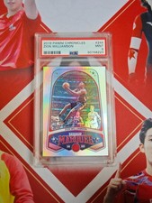 2019-20 Panini Chronicles Marquee Foil Base Rookie Zion Williamson PSA 9