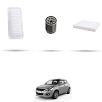 Hoffcar Set Service - 3 Filter FüR Suzuki Swift Iv 1.2 Dual-Jet 66Kw Von 2014
