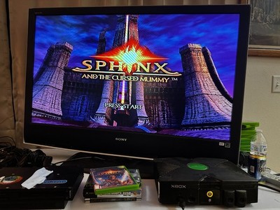 Sphinx and the Cursed Mummy (Microsoft Xbox, 2003), Includes Case, Disc, Tested