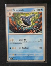 Sharpedo 043/162 Pokemon TCG Card TEF TEMPORAL FORCES Near Mint NM