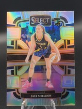 2024 Panini Select WNBA #60 Jacy Sheldon Prizms Silver RC Dallas Wings 21A