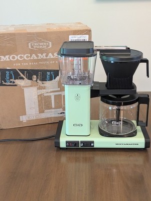 Technivorm Moccamaster KBGV Coffee Maker Pistachio 10-Cup w/ Box Tested SCA Cert