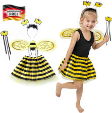 Kinder-Kostüm Set Biene Schmetterling Marienkäfer für Kinder vielseitig mehrfarb