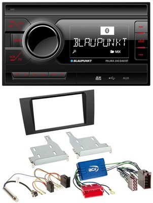 Blaupunkt MP3 Bluetooth DAB 2DIN SD USB Autoradio für Audi A4 99-01 B5 Symphony
