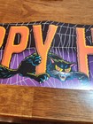 Vintage USA Halloween Die Cuts Lot Of 5 Black Cat Ghost Skeletons — photo 2