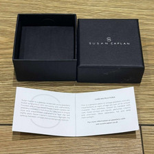 Genuine Original Susan Caplan Jewellery Presentation Gift Box Case with Booklet