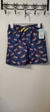 New Boy's Laguna Swim Trunks Kids L 14/16 Sharks