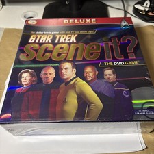 Star Trek Scene It DVD Game - Startrek Deluxe Edition TV Trivia Movie NEW SEALED