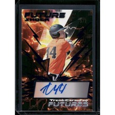 2024 Leaf Futures #FS-TC1 Trent Caraway Future Shock Platinum #/7