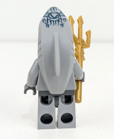 LEGO Atlantis Shark Warrior minifigure 8057 8078 atl004