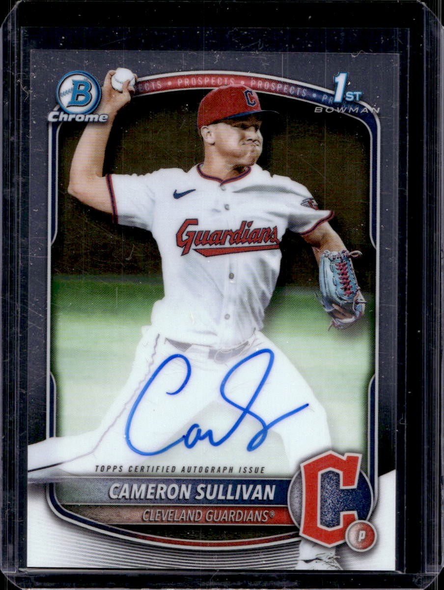 Cameron Sullivan 2025 Bowman Chrome #CPA-CS 1st Prospect Auto C