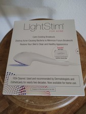 LightStim for Acne LED Light Therapy Device FDA Cleared New Sealed Beauty Bag
