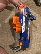 NERF N-Strike Elite Hail-Fire Blaster - 98952 With THREE Magazines