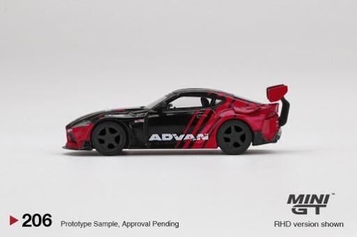 MINI GT 206 HKS ADVAN GR Supra Asia version | eBay MINI GT 206 HKS ADVAN GR Supra Asia version | eBay
