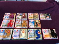 McDonalds TY Beanie Babies 2000 Happy Meal Complete Set of 11 NICE