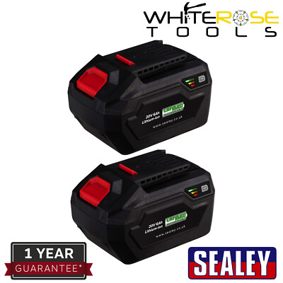 Sealey Elektrowerkzeug Akkupack 20V 6Ah Kit für SV20 Serie Zubehör Garage