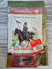 ISSUE 9 DEL PRADO RELIVE WATERLOO SET OF 2 PAINTED LEAD SOLDIERS DWA009 1/72