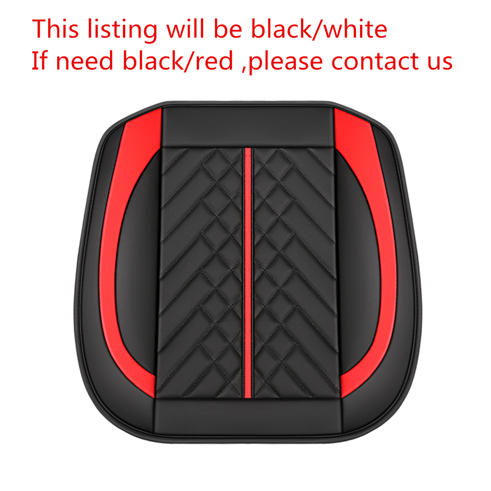 Between the Mountains Black and White Universal Car Seat Cover With Thickened Back