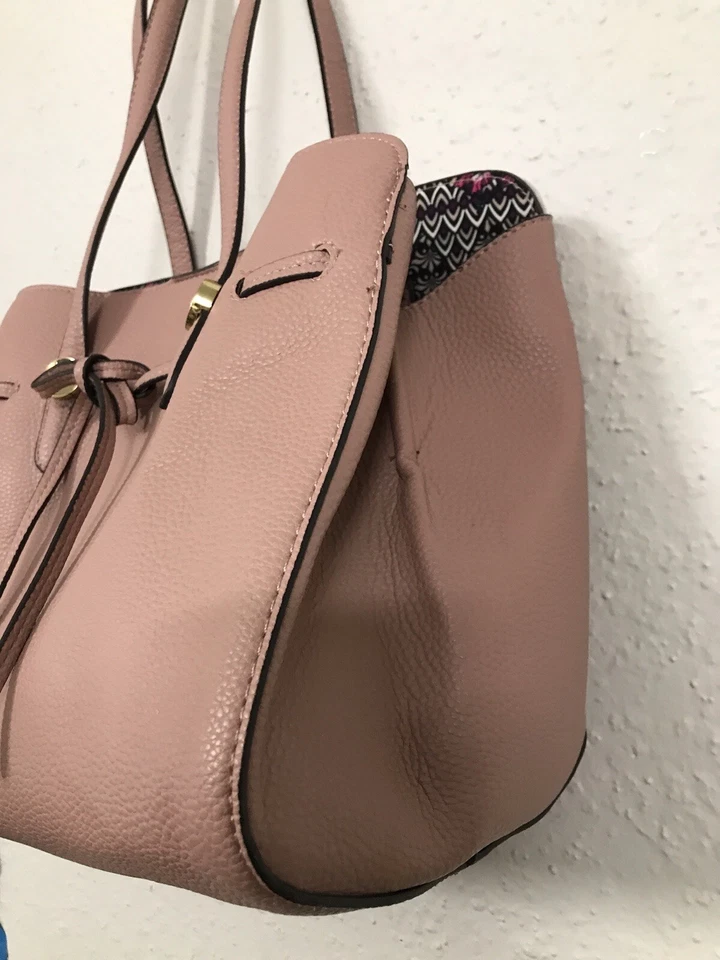 Bolso de Mano Nanette Lepore Mujer Ballet Rosa Cuero Vegano TOTE Mediano 10"x13" Foto 3 de 4