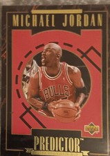 1995-96 Upper deck Michael Jordon Predictor Nba Finals Mvp #r5 Basketball Card
