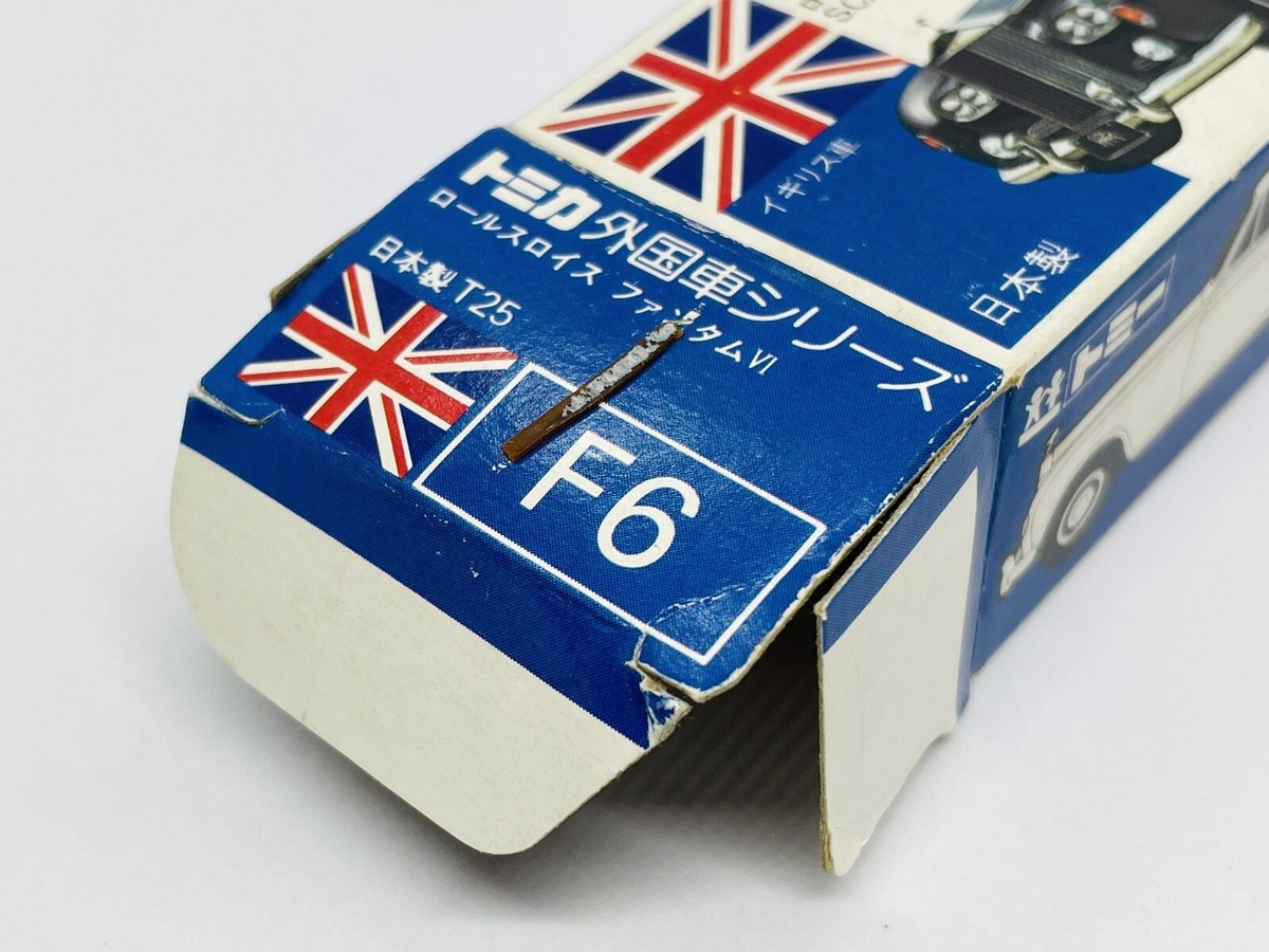 Tomica Tomy F6-1-13 Rolls Royce Phantom VI - Box All In Tomica Tomy F6-1-13 Rolls Royce Phantom VI - Box All In