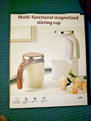 Multi Functional Magnetized Stirring Cup. 380ml. Battery Operated
