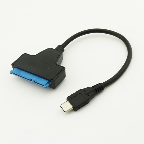 USB3.1 Type-C Male To SATA 22 Pin Adapter Cable For 2.5Inch Hard Disk Driver SSD - 第 1/1 張圖片