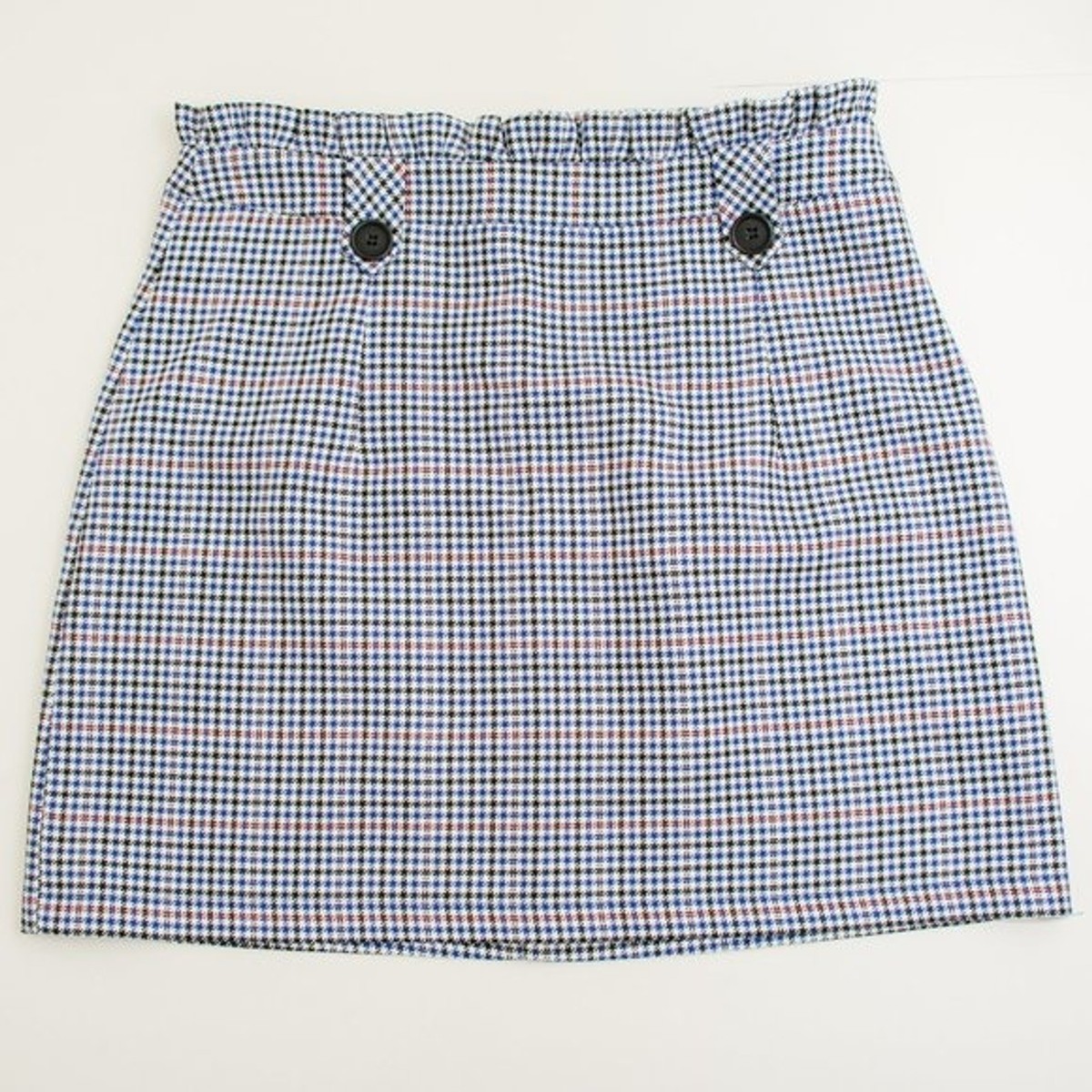 Mini Skirts Topshop Blue Plaid Skirt Topshop Blue And Black Hounds