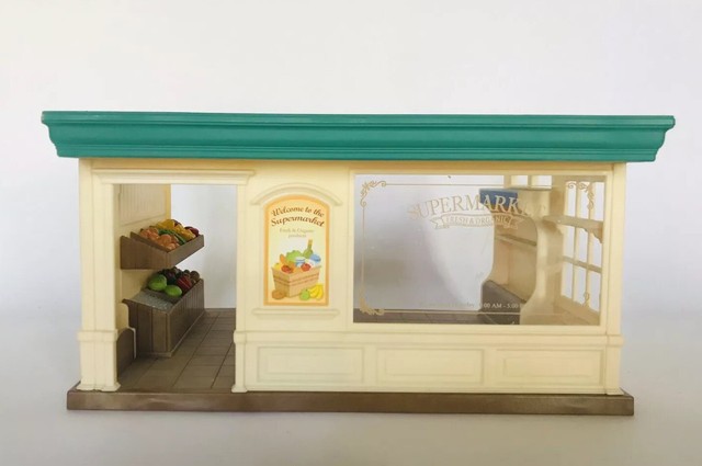 sylvanian families calico critters supermarket