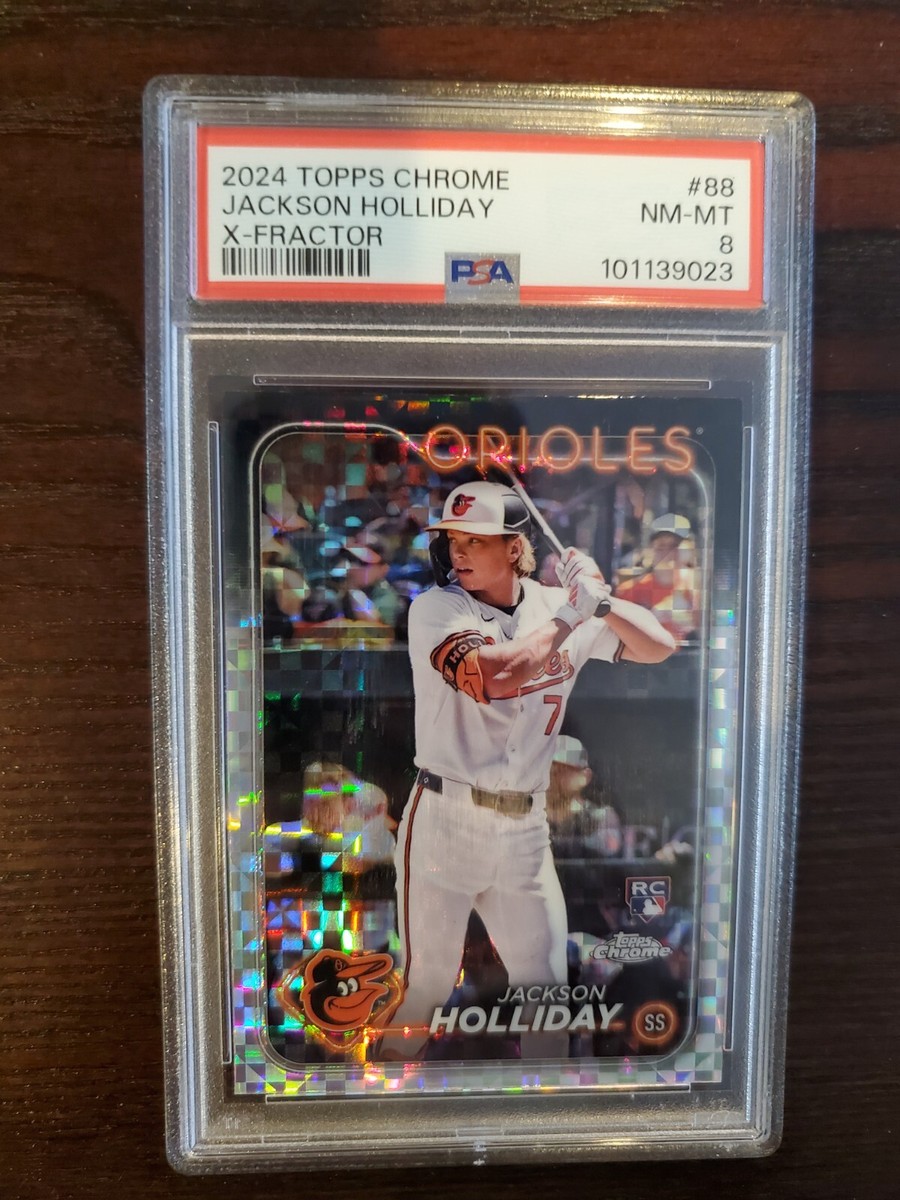 ジョンウォン holiday 2024 Topps Chrome - Jackson Holliday #88 X-Fractor (RC) for