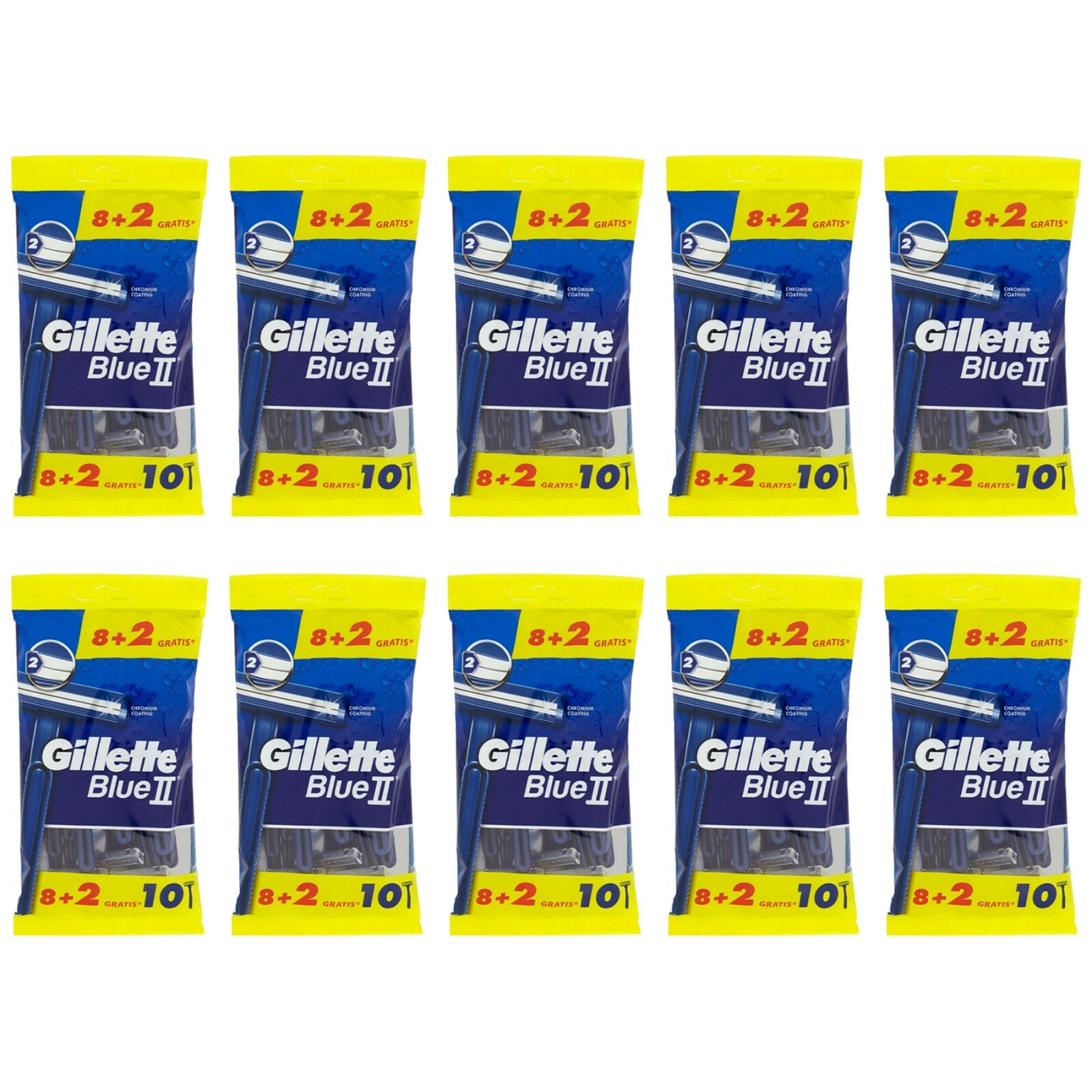 GILLETTE Blue II - 10 Rasoi Da Barba - Immagine 6