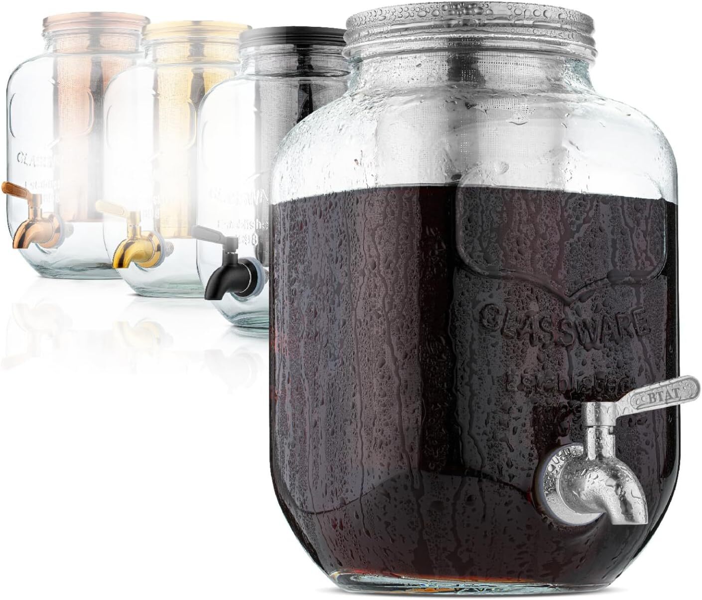 1 Gallon Stainless Steel Spigot & Filter