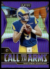 2021 Panini Playoff #CA-MST Matthew Stafford FOOTBALL Los Angeles Rams