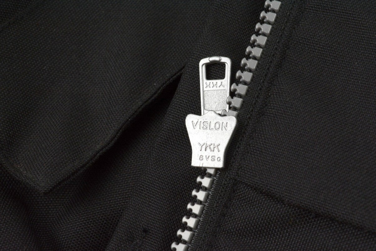 TEKNIC Men's Sz 52 Black Nylon Hydro-Guard Motorcycle Jacket w