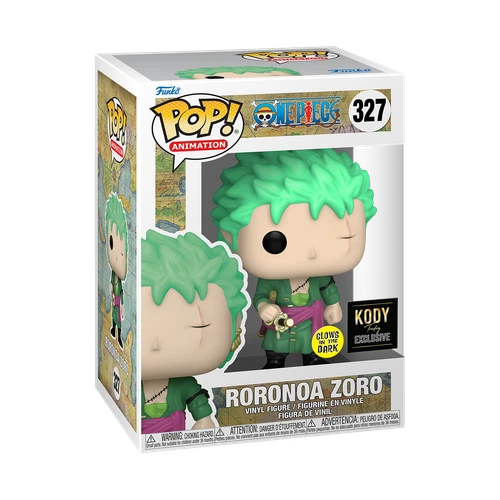 Funko Pop! Vinyl: One Piece - Roronoa Zoro (Glow) - Kody Trading (Kt)...