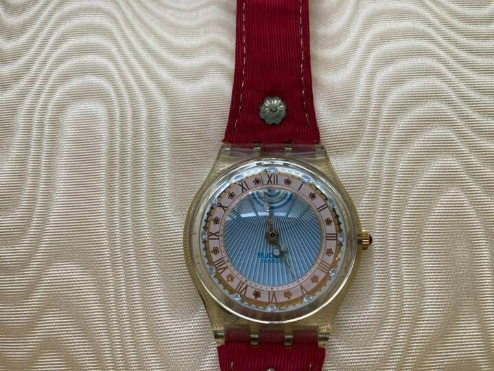Swatch 1993 Christmas Special Model Limited Roi Soleil Used From Japan F/S
