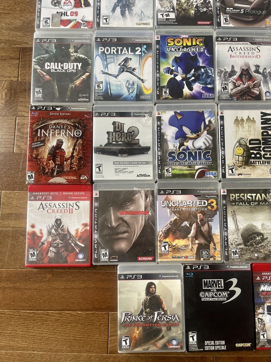 33 Game Lot Bundle All Working (Sony PlayStation 3)