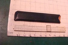 vintage SLIDE RULE: made in USA pat pending, in damaged case, 10-B