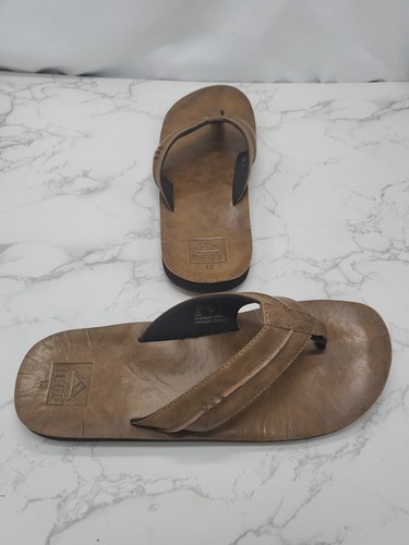 Reef Men's Marbea SL Sandals Flip Flops Mens Size 12 - Brown - Excellent |  eBay