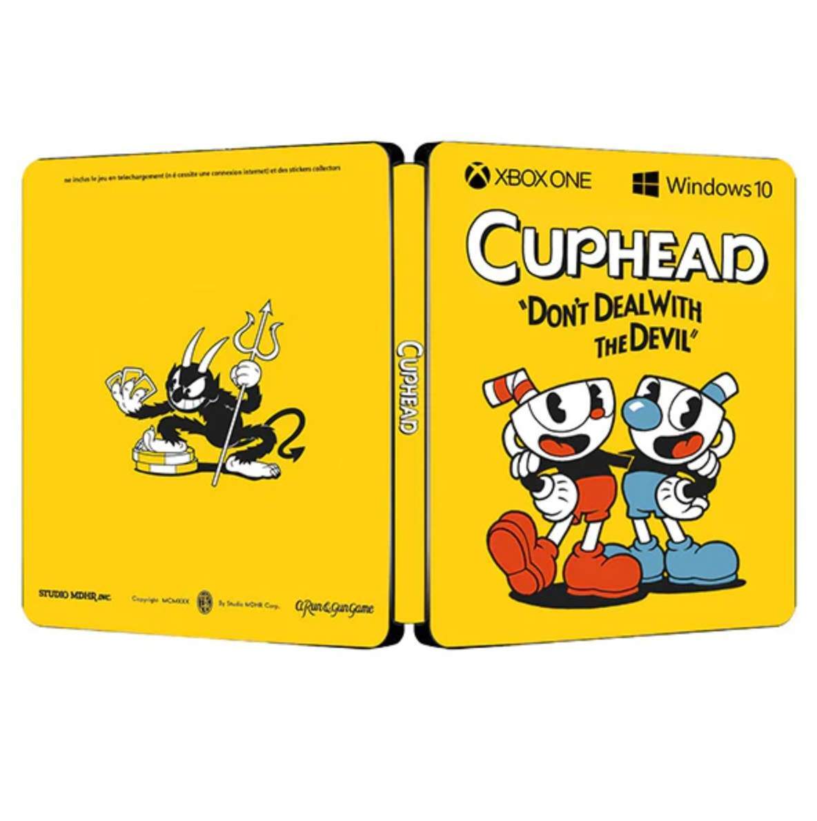 New Rare Limited Edition Cuphead XBOX Windows 10 G2 Steelbook Case